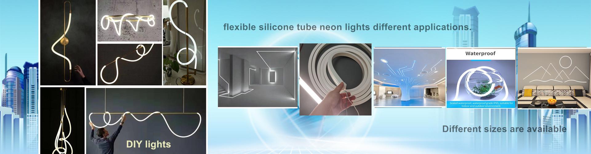 magnetic track lights, flexible silicone tube LED light, aluminum profile light, wall light, desk lamp, Promotion - Sky Technology (Shenzhen)Co.,limited