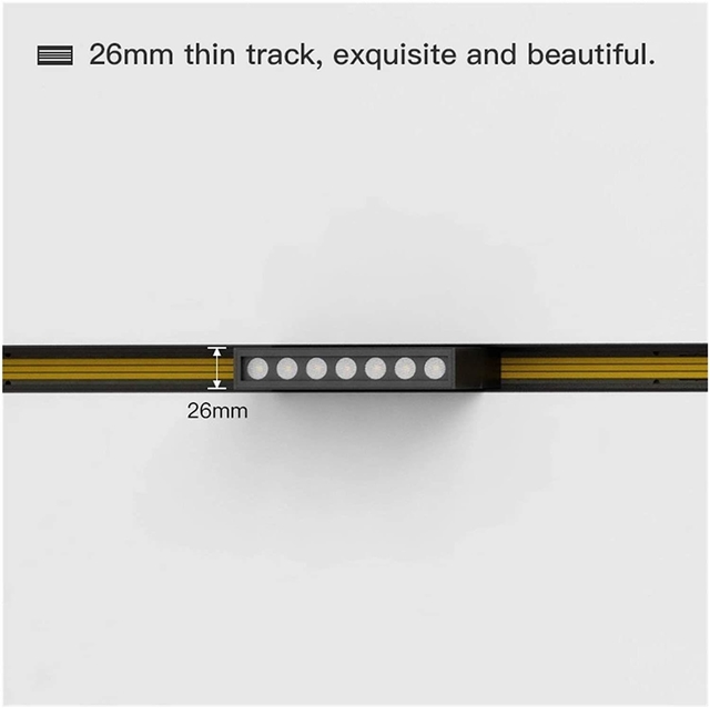 16mm mini linear Magnetic Grille Lights