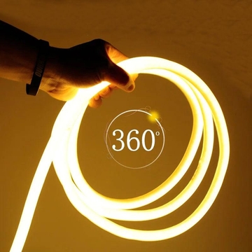 Indsprøjtning Fortløbende licens D20 LED light Neon flex 360 degree lighting led neon tube 20mm diameter  round Neon flex