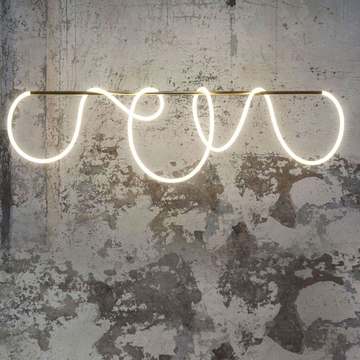 brass silicon LED hanging light